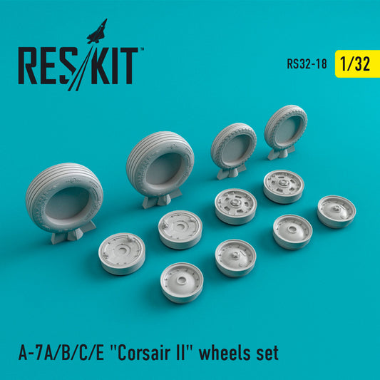 ResKit RS32-0018 1:32 LTV A-7A/A-7B/A-7C/A-7E Corsair II wheels set