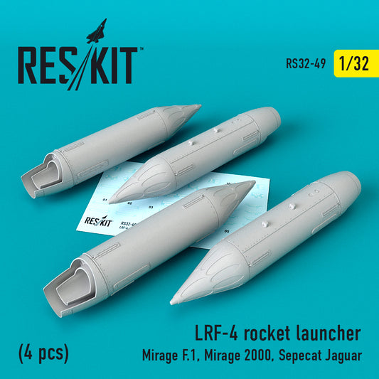 ResKit RS32-0049 1:32 LRF-4 rocket launcher