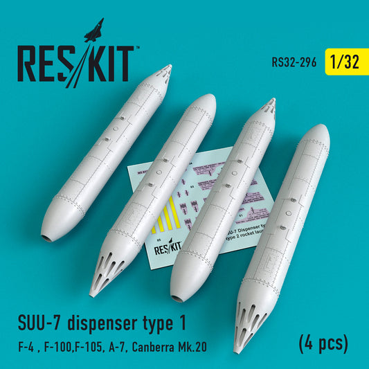 ResKit RS32-0296 1:32 SUU-7 dispenser type 1