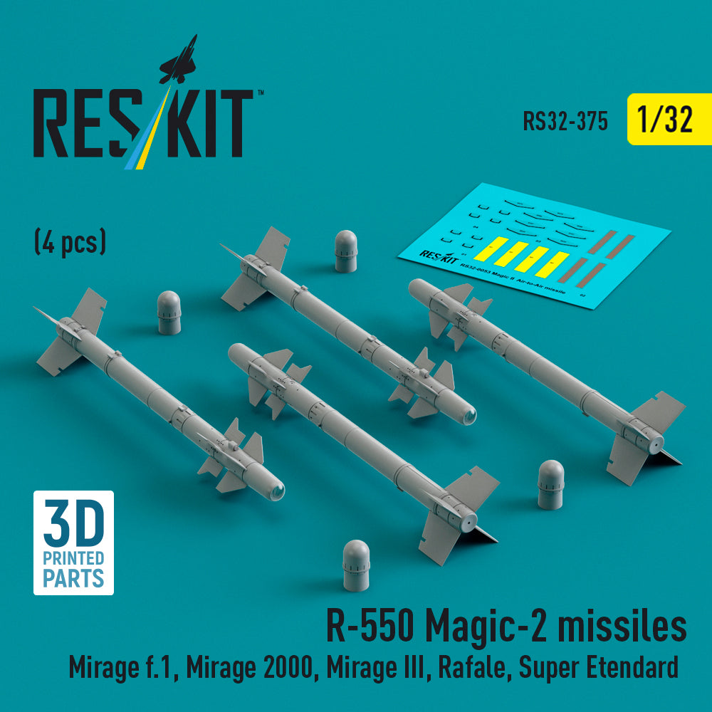ResKit RS32-0375 1:32 R.550 Magic-2 missiles