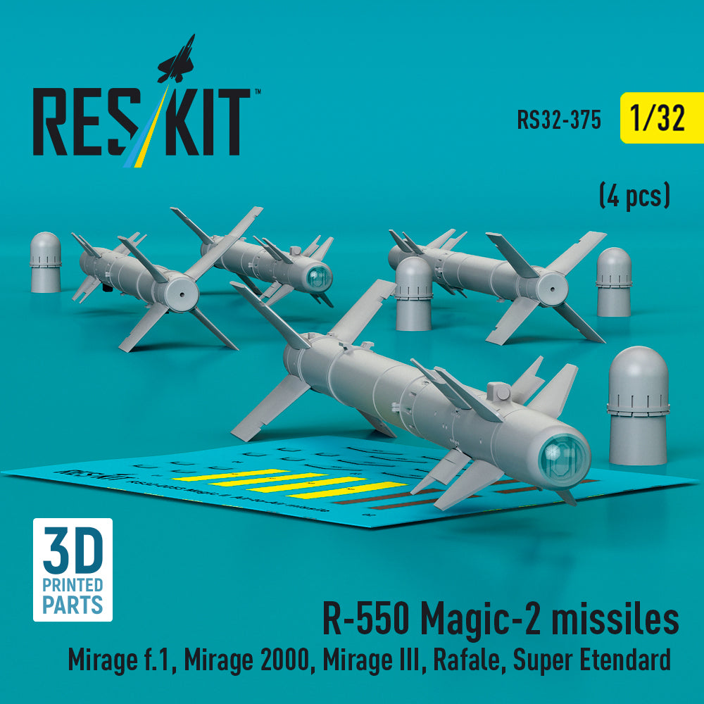 ResKit RS32-0375 1:32 R.550 Magic-2 missiles