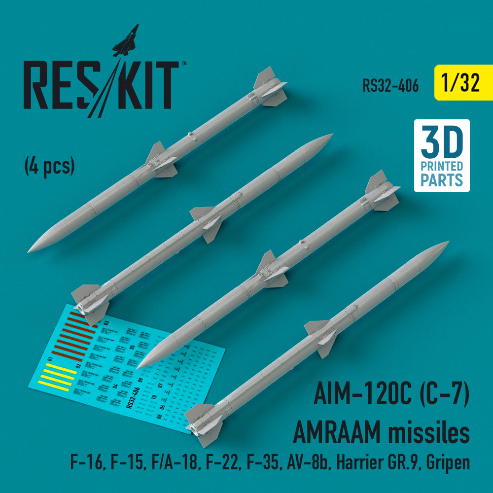ResKit RS32-0406 1:32 AIM-120C