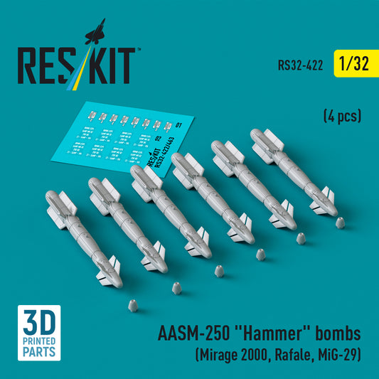 ResKit RS32-0422 1:32 AASM-250 Hammer bombs