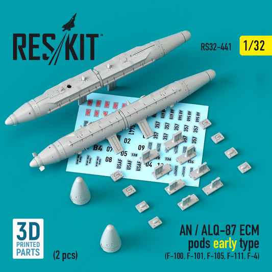 ResKit RS32-0441 1:32 AN / ALQ-87 ECM pods early type