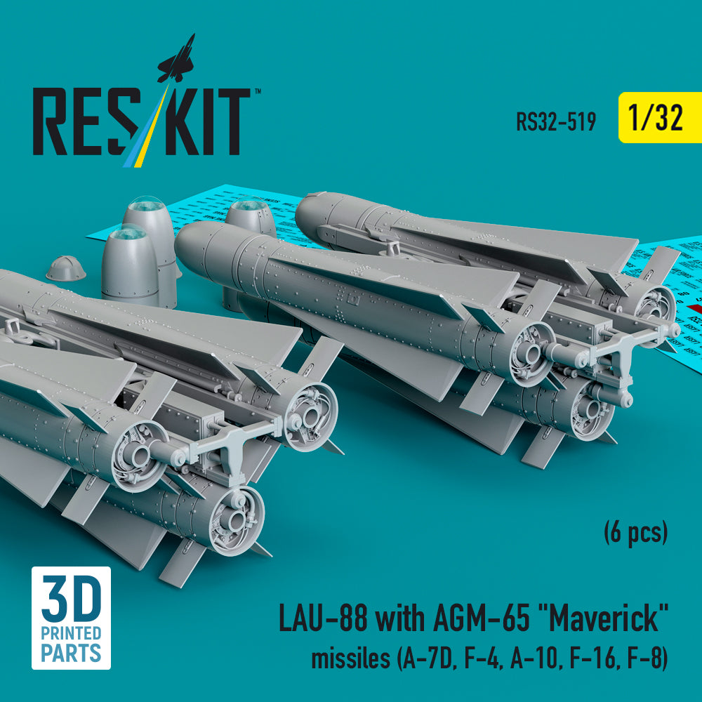 ResKit RS32-0519 1:32 LAU-88 with