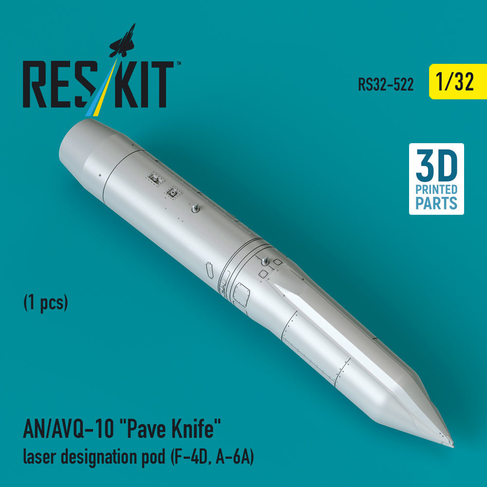ResKit RS32-0522 1:32 AN/AVQ-10 "Pave Knife" laser designation pod