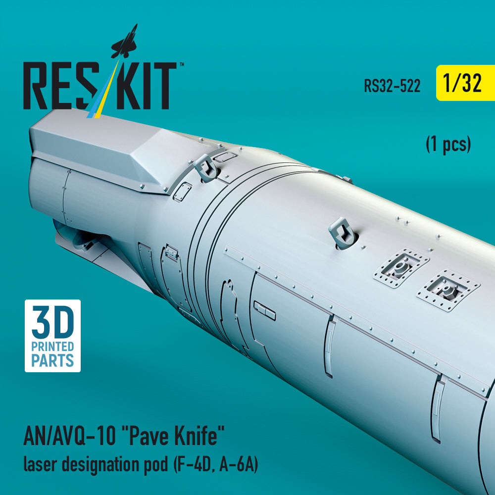 ResKit RS32-0522 1:32 AN/AVQ-10 "Pave Knife" laser designation pod