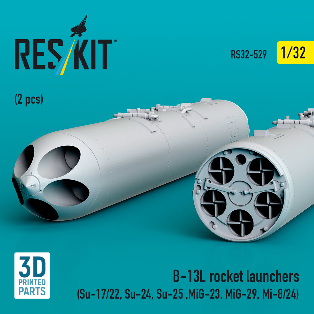 ResKit RS32-0529 1:32 B-13L rocket launchers