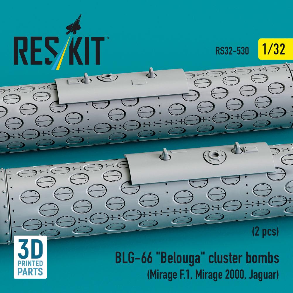 ResKit RS32-0530 1:32 BLG-66 "Belouga" cluster bombs
