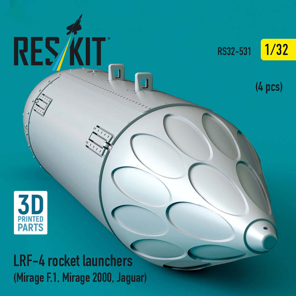 ResKit RS32-0531 1:32 LRF-4 rocket launchers