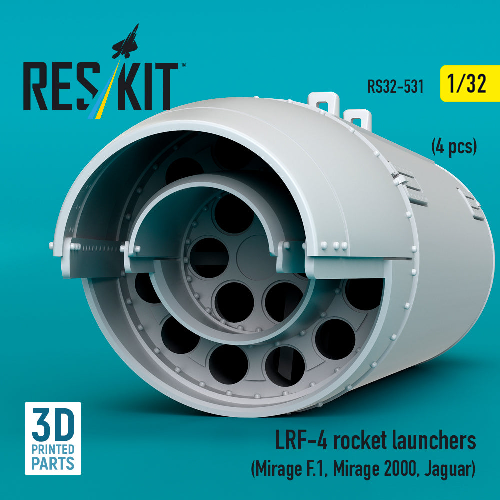 ResKit RS32-0531 1:32 LRF-4 rocket launchers