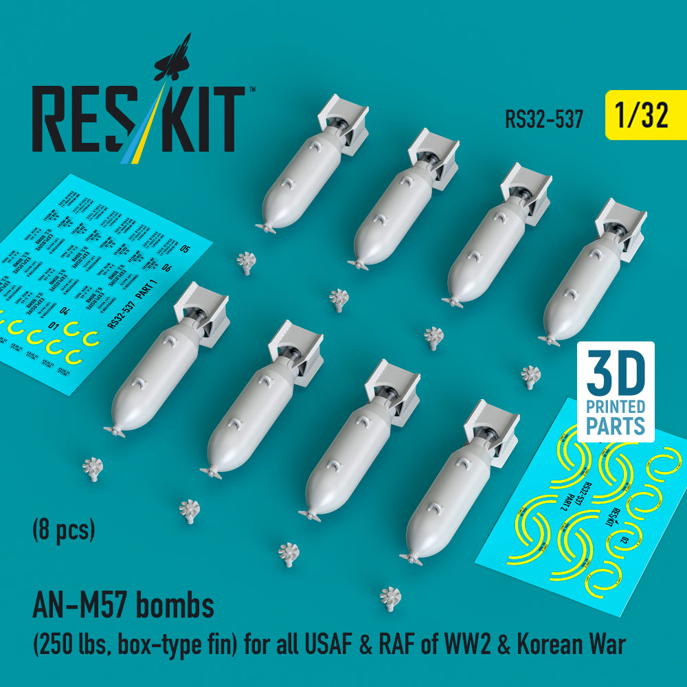 ResKit RS32-0537 1:32 AN-M57 bombs