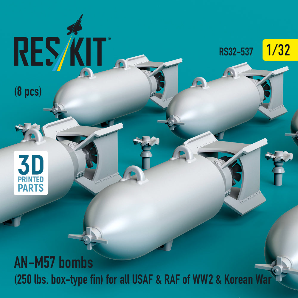 ResKit RS32-0537 1:32 AN-M57 bombs