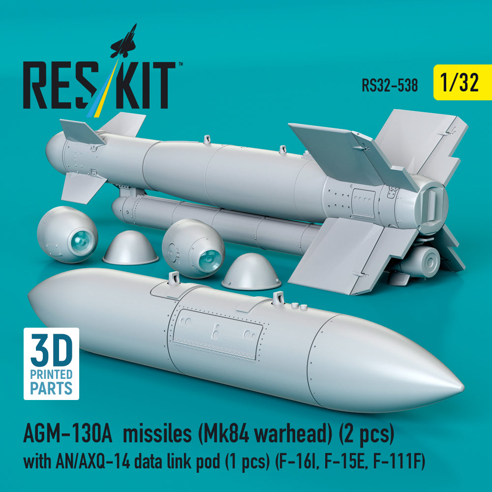 ResKit RS32-0538 1:32 AGM-130A missiles