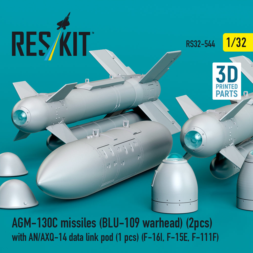 ResKit RS32-0544 1:32 AGM-130C missiles