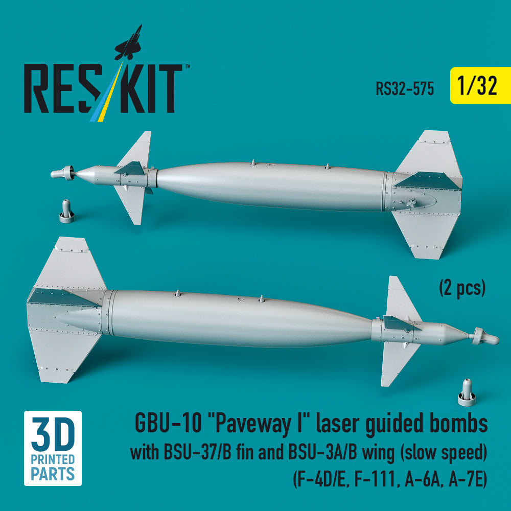 ResKit RS32-0575 1:32 GBU-10 Paveway I Laser Guided Bombs
