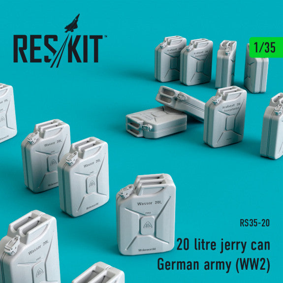 ResKit RS35-0020 1:35 20 litre jerry cans