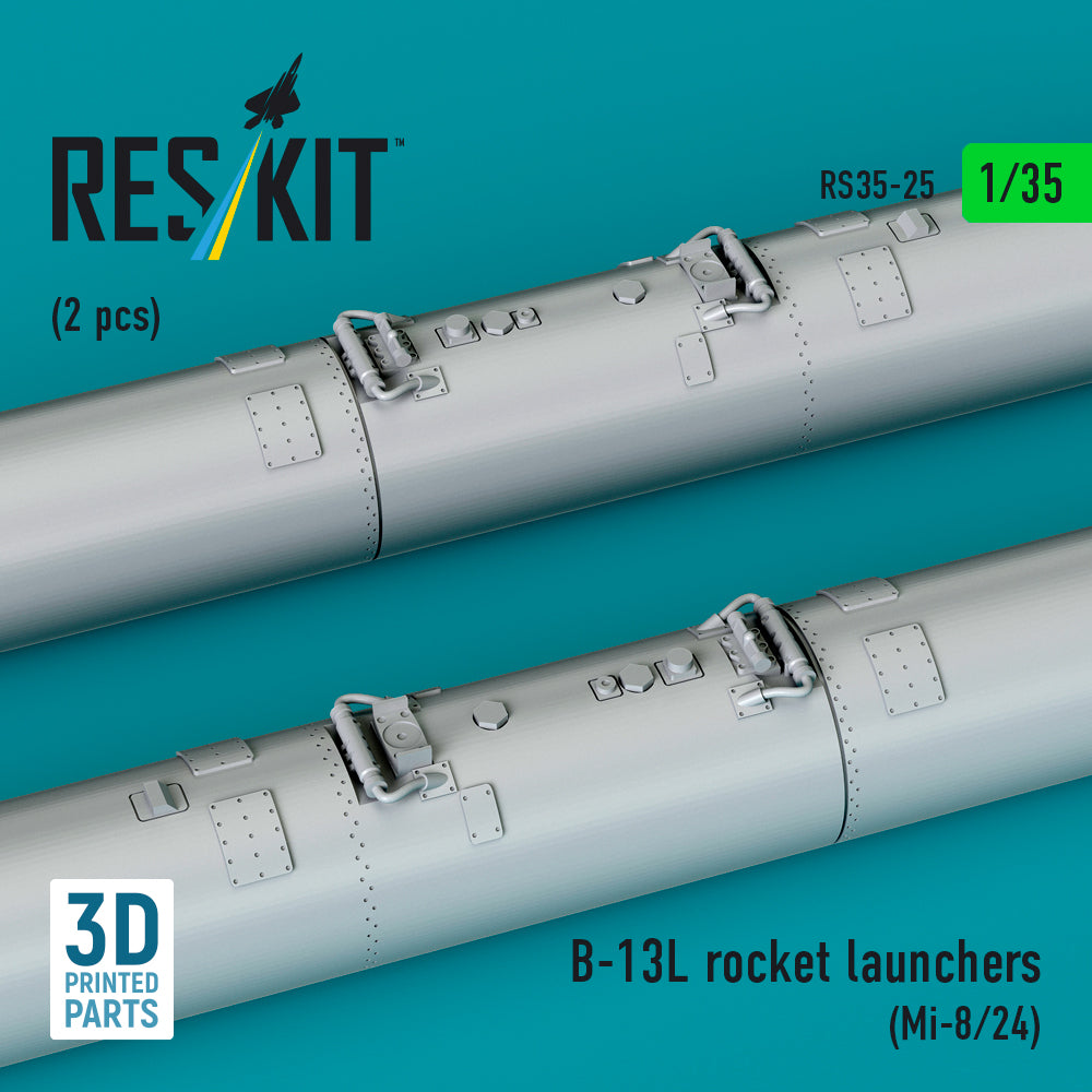 ResKit RS35-0025 1:35 B-13L rocket launchers