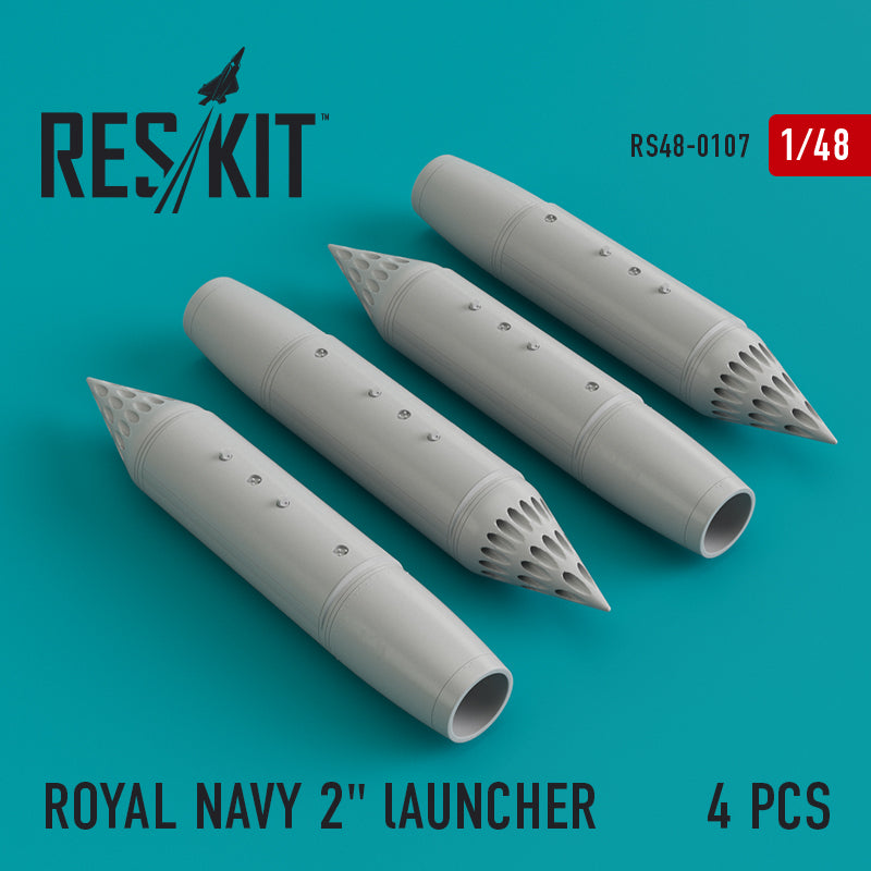 ResKit RS48-0107 1:48 ROYAL NAVY 2 LAUNCHER