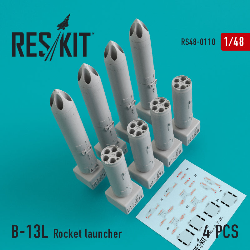 ResKit RS48-0110 1:48 B-13L Rocket launcher