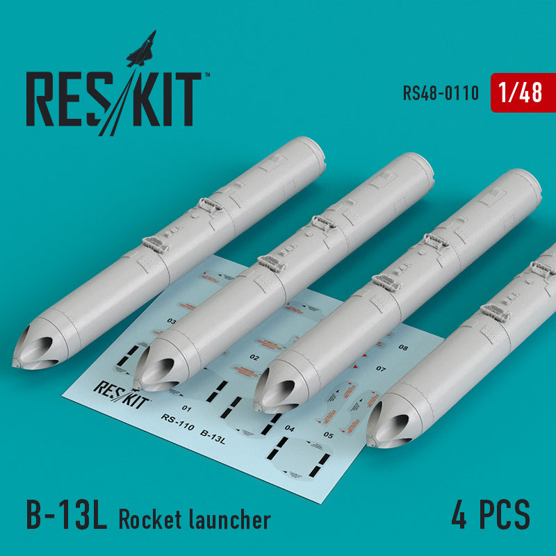 ResKit RS48-0110 1:48 B-13L Rocket launcher