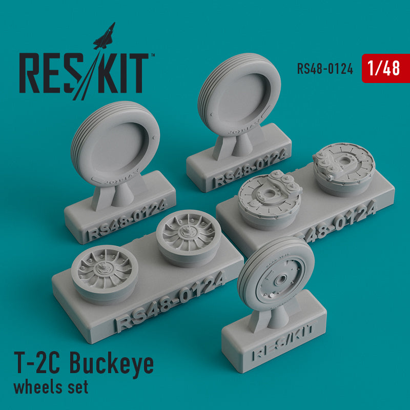 ResKit RS48-0124 1:48 North-American T-2C Buckeye wheels set