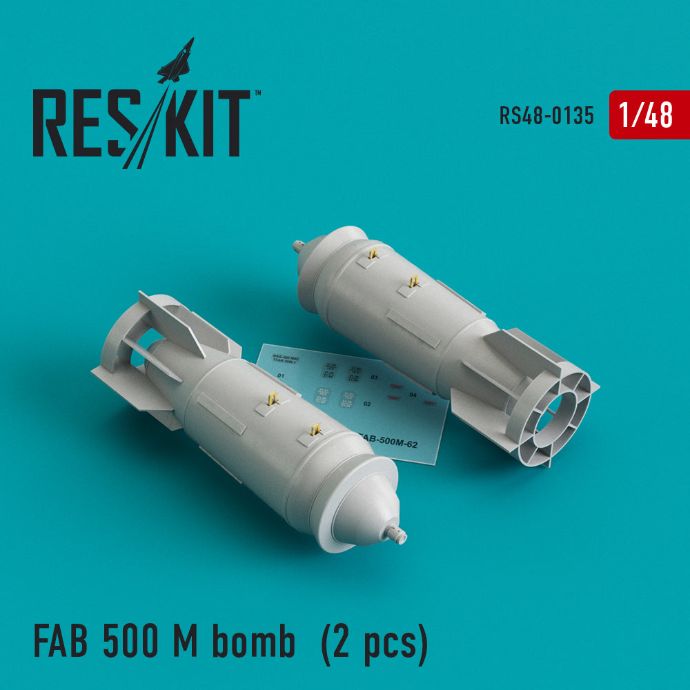 ResKit RS48-0135 1:48 FAB-500 M bomb