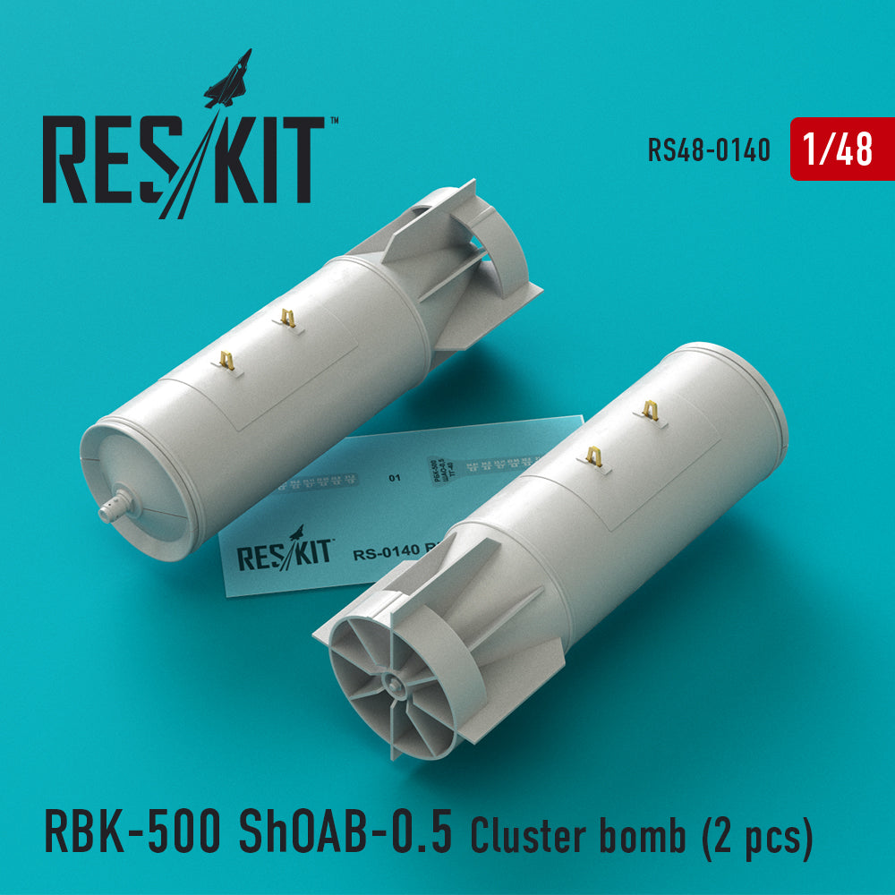 ResKit RS48-0140 1:48 RBK-500 ShOAB-0.5 Cluster bomb