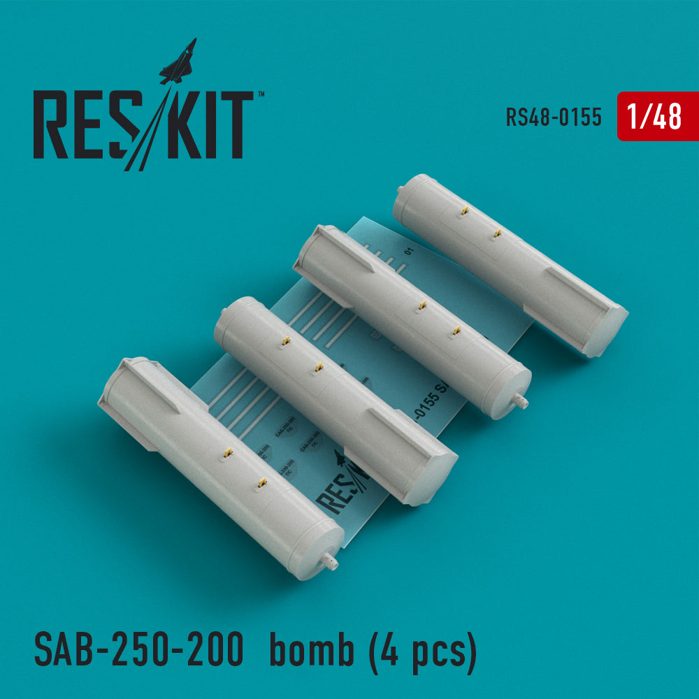 ResKit RS48-0155 1:48 SAB-250-200 bomb