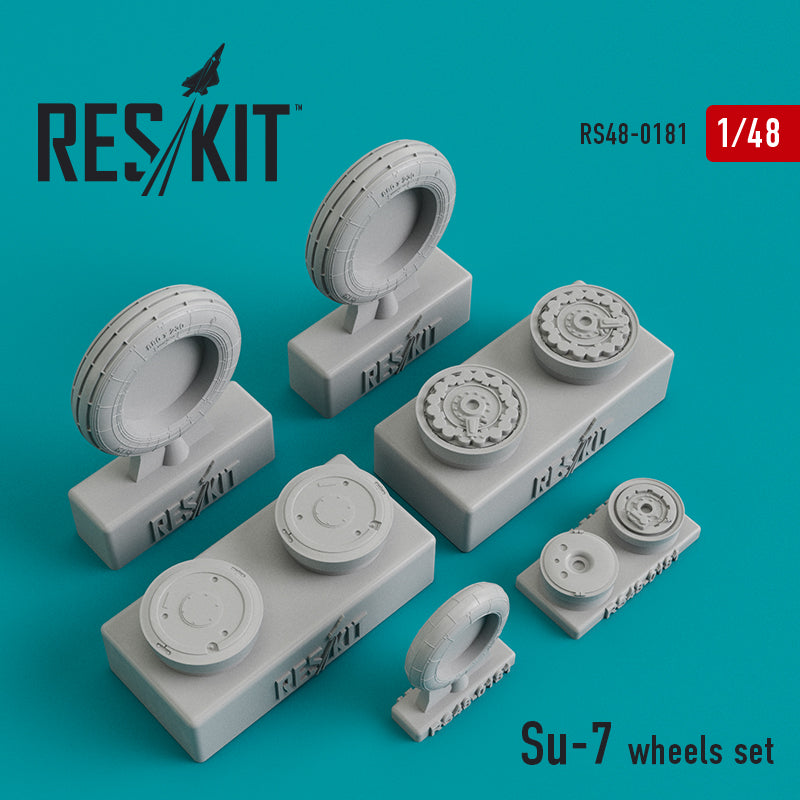 ResKit RS48-0181 1:48 Sukhoi Su-7 wheels set