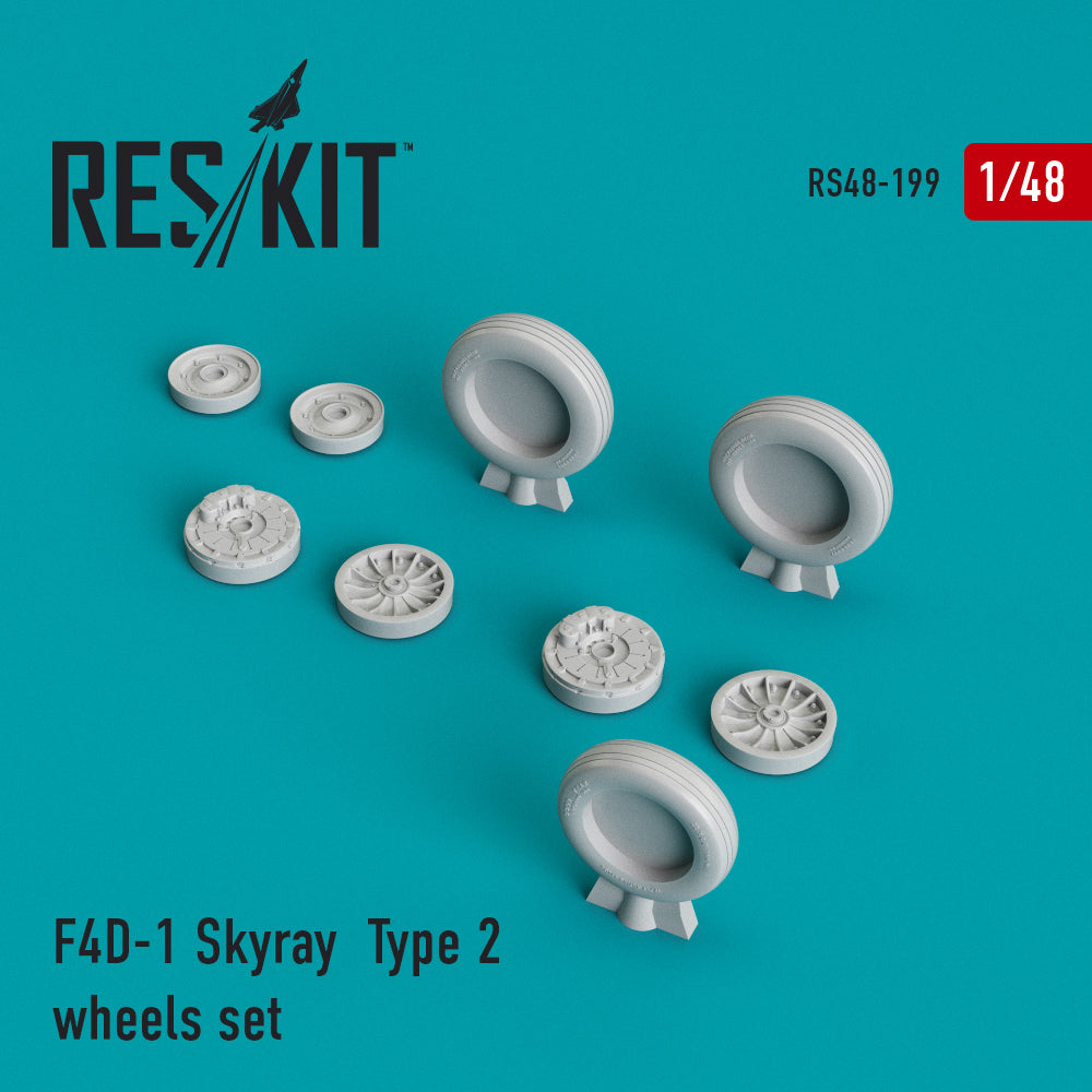 ResKit RS48-0199 1:48 Douglas F4D-1 Skyray Type 2