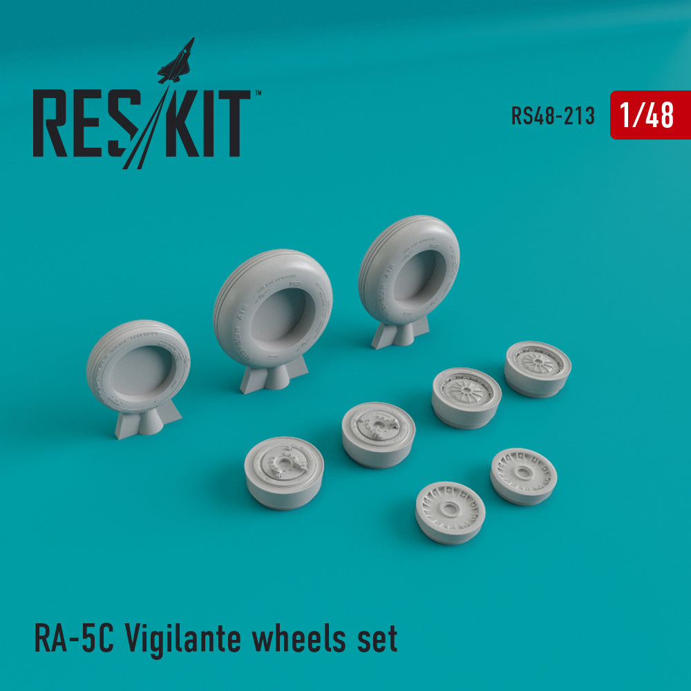 ResKit RS48-0213 1:48 North-American RA-5C Vigilante wheels set