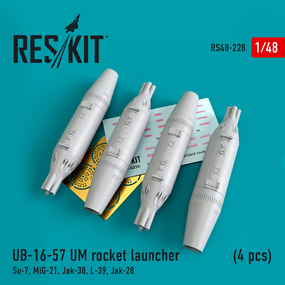 ResKit RS48-0228 1:48 UB-16-57 UM rocket launcher