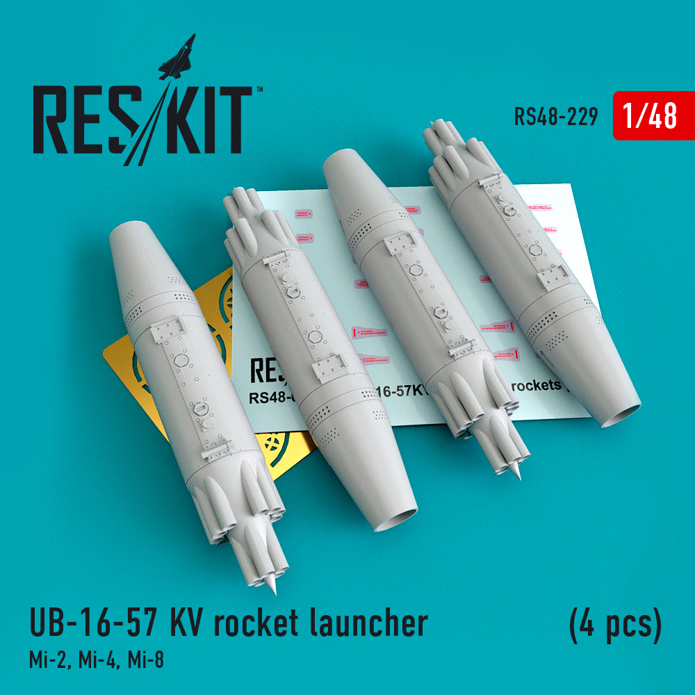 ResKit RS48-0229 1:48 UB-16-57 KV rocket launcher