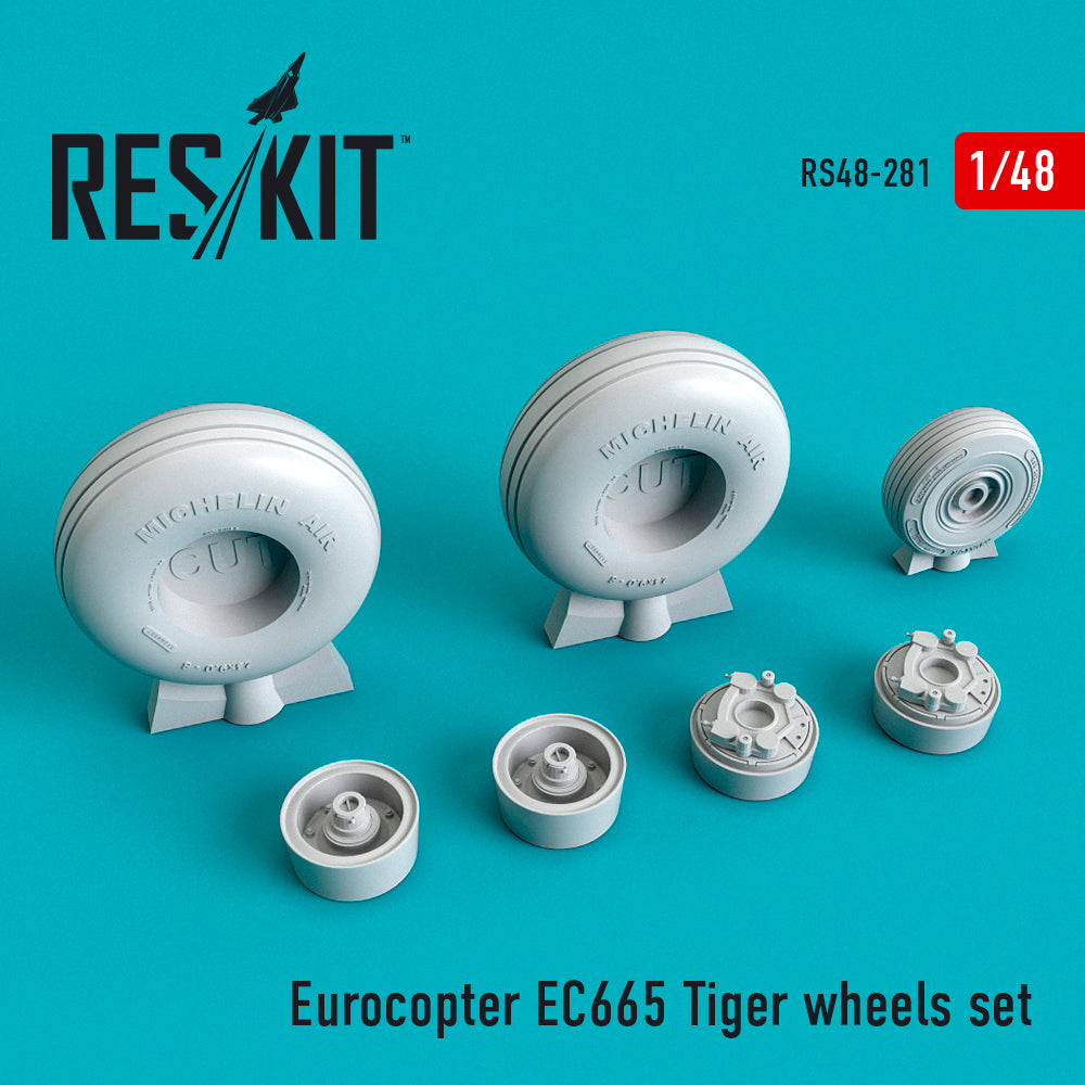 ResKit RS48-0281 1:48 Eurocopter EC665 Tiger wheels set