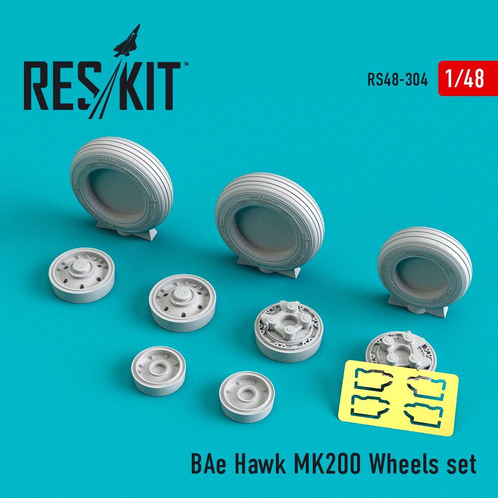 ResKit RS48-0304 1:48 BAe Hawk MK200 Wheels set