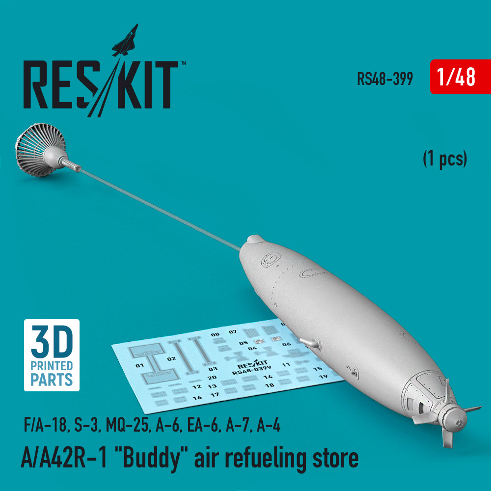 ResKit RS48-0399 1:48 A/A42R-1 Buddy air refueling store