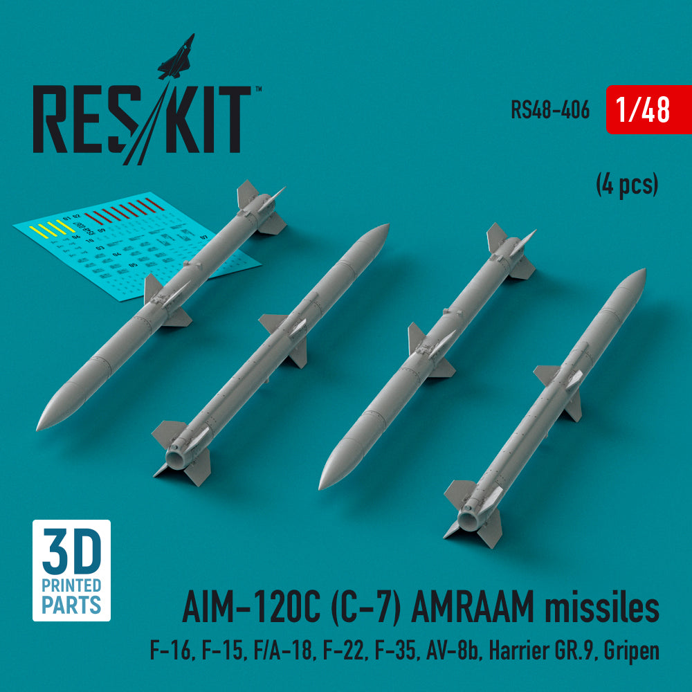 ResKit RS48-0406 1:48 AIM-120C