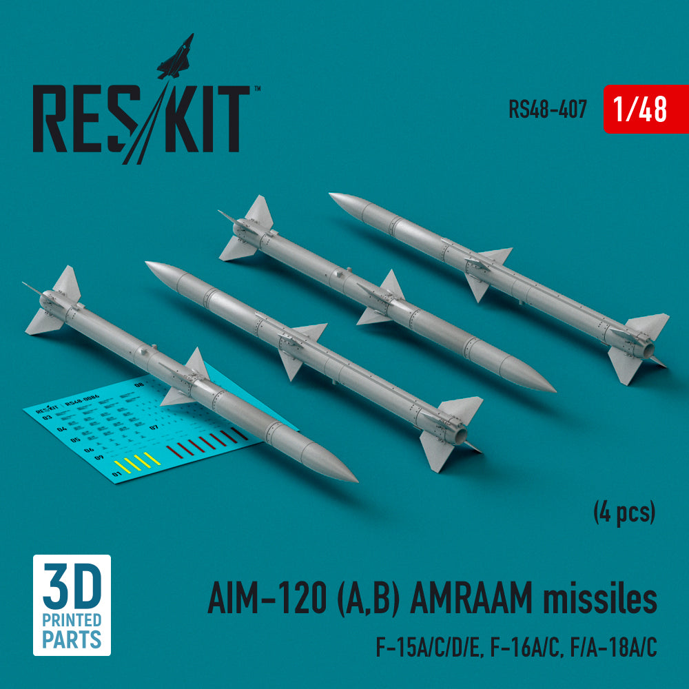 ResKit RS48-0407 1:48 AIM-120