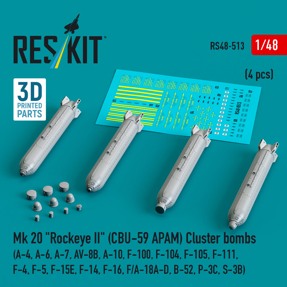 ResKit RS48-0513 1:48 Mk 20 Rockeye II
