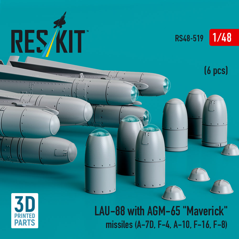 ResKit RS48-0519 1:48 LAU-88 with