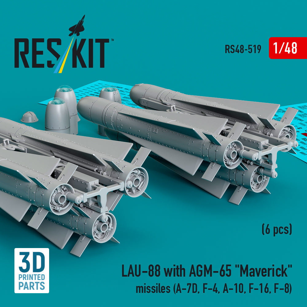 ResKit RS48-0519 1:48 LAU-88 with