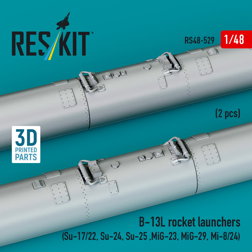 ResKit RS48-0529 1:48 B-13L rocket launchers