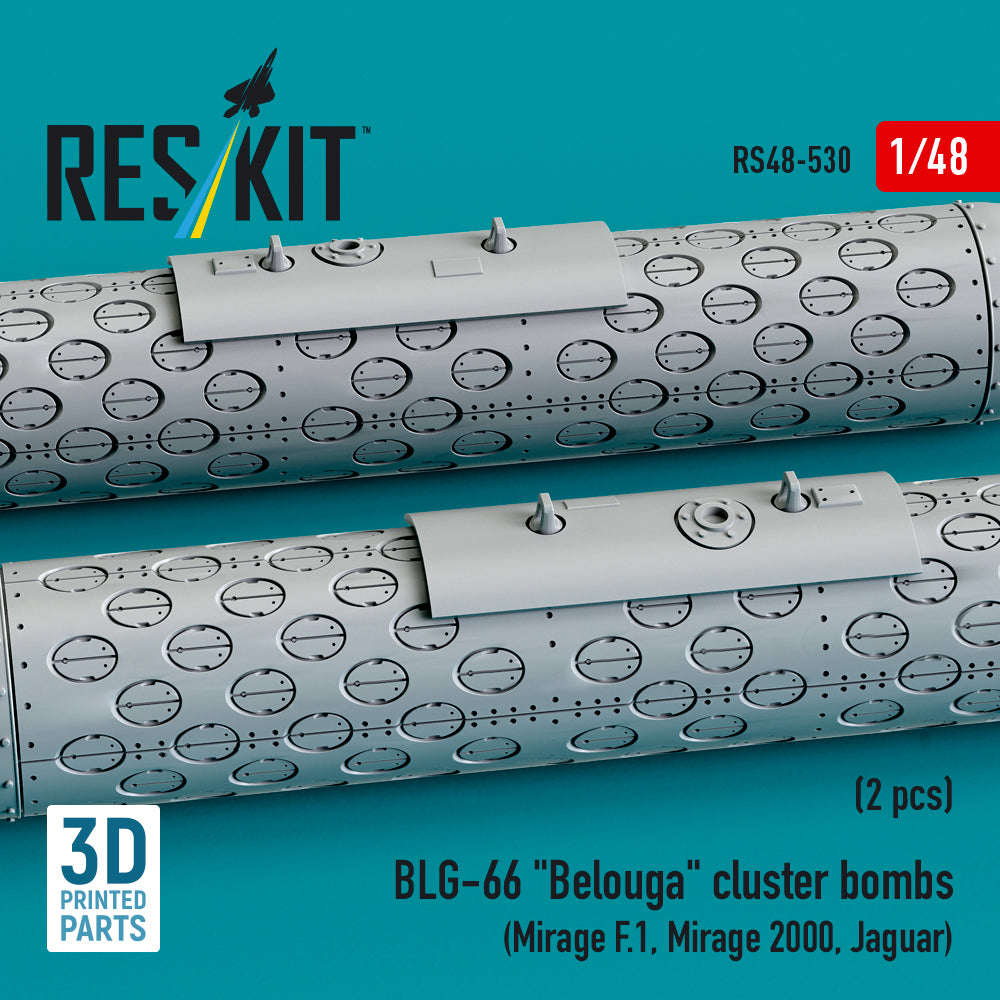 ResKit RS48-0530 1:48 BLG-66 "Belouga" cluster bombs