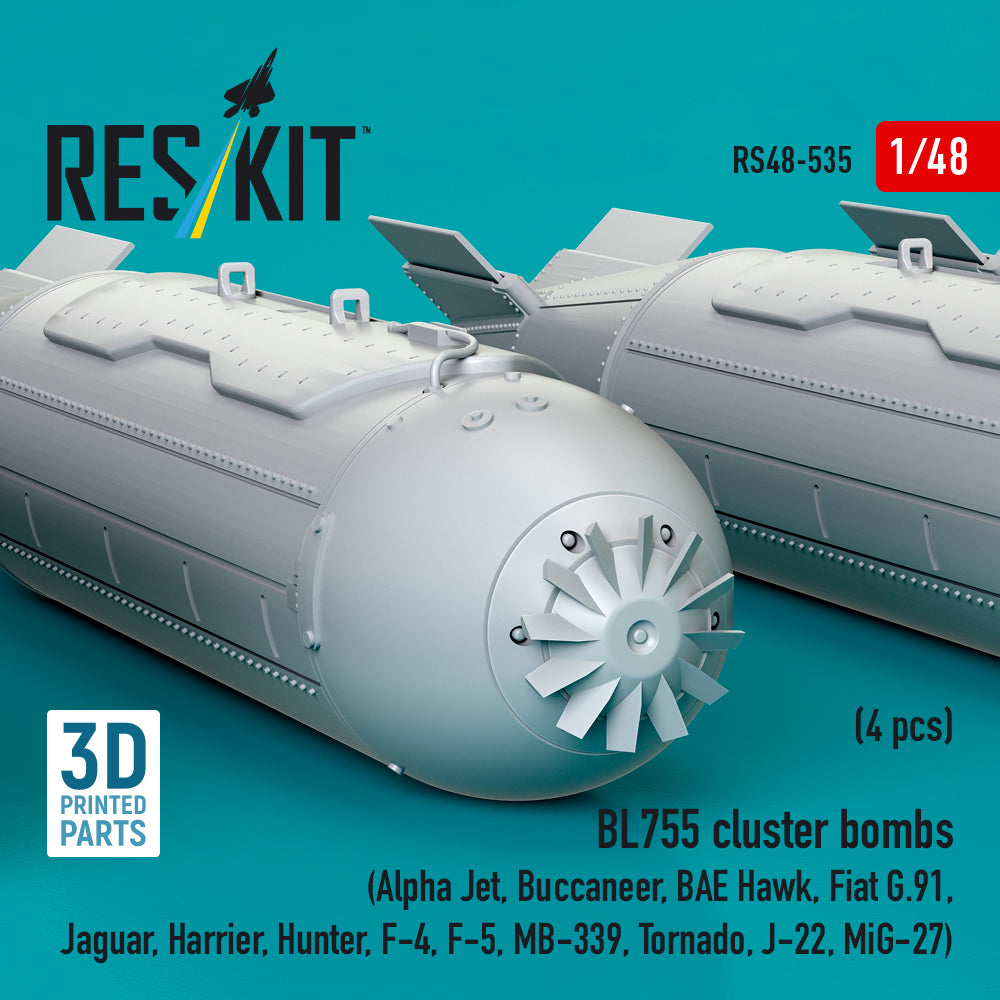ResKit RS48-0535 1:48 BL755 cluster bombs