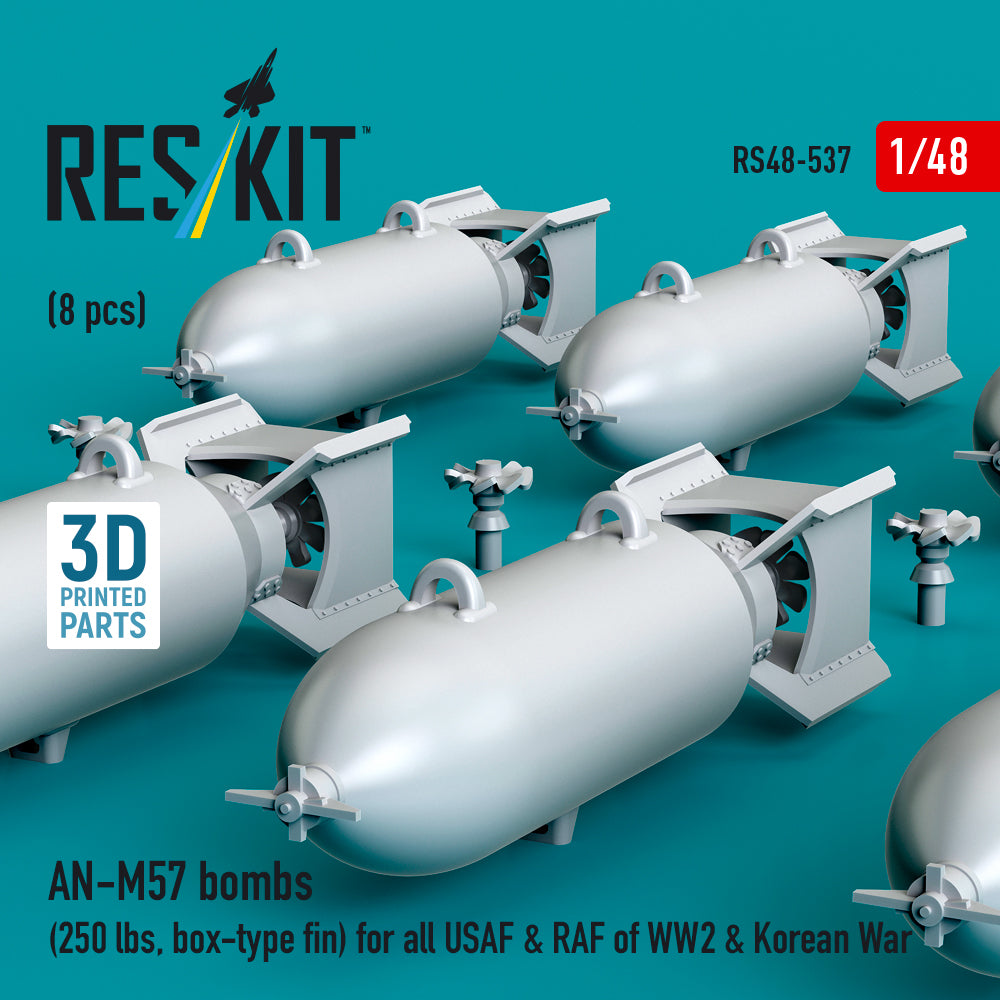 ResKit RS48-0537 1:48 AN-M57 bombs