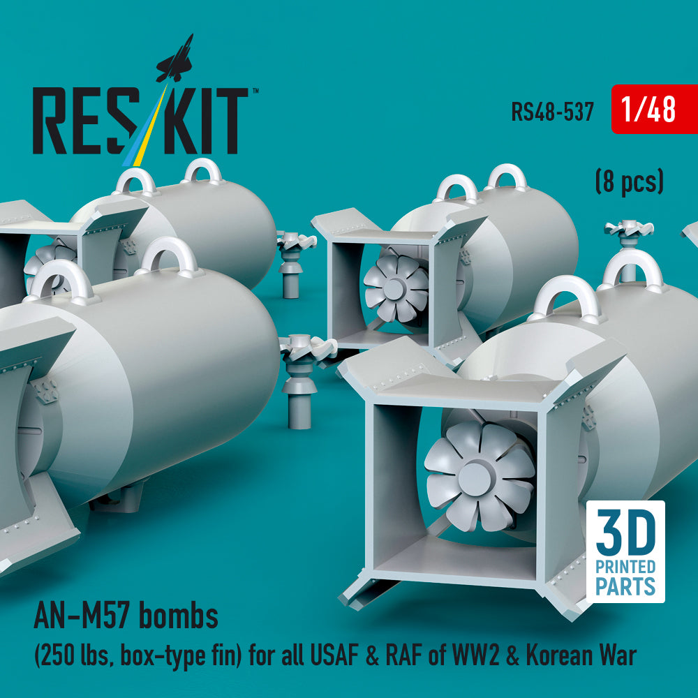 ResKit RS48-0537 1:48 AN-M57 bombs
