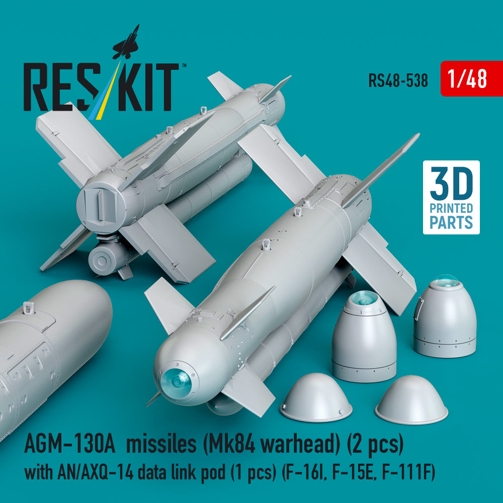 ResKit RS48-0538 1:48 AGM-130A missiles