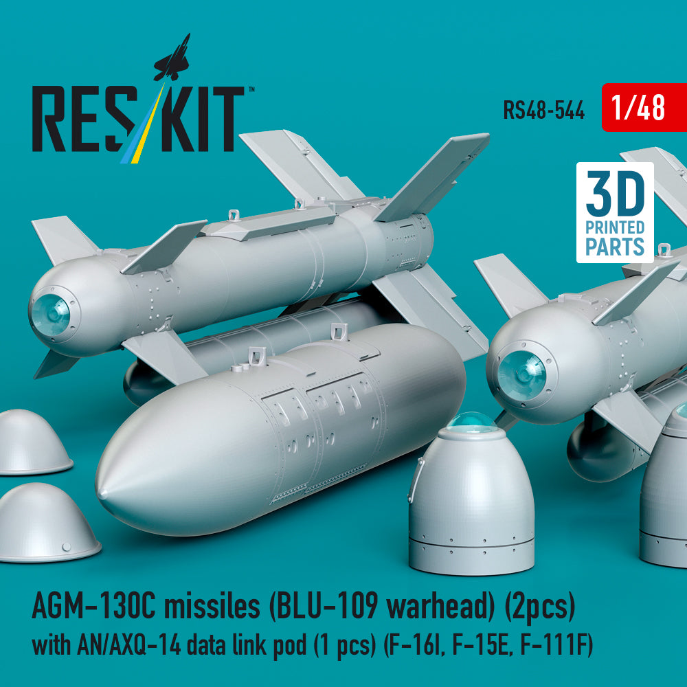 ResKit RS48-0544 1:48 AGM-130C missiles