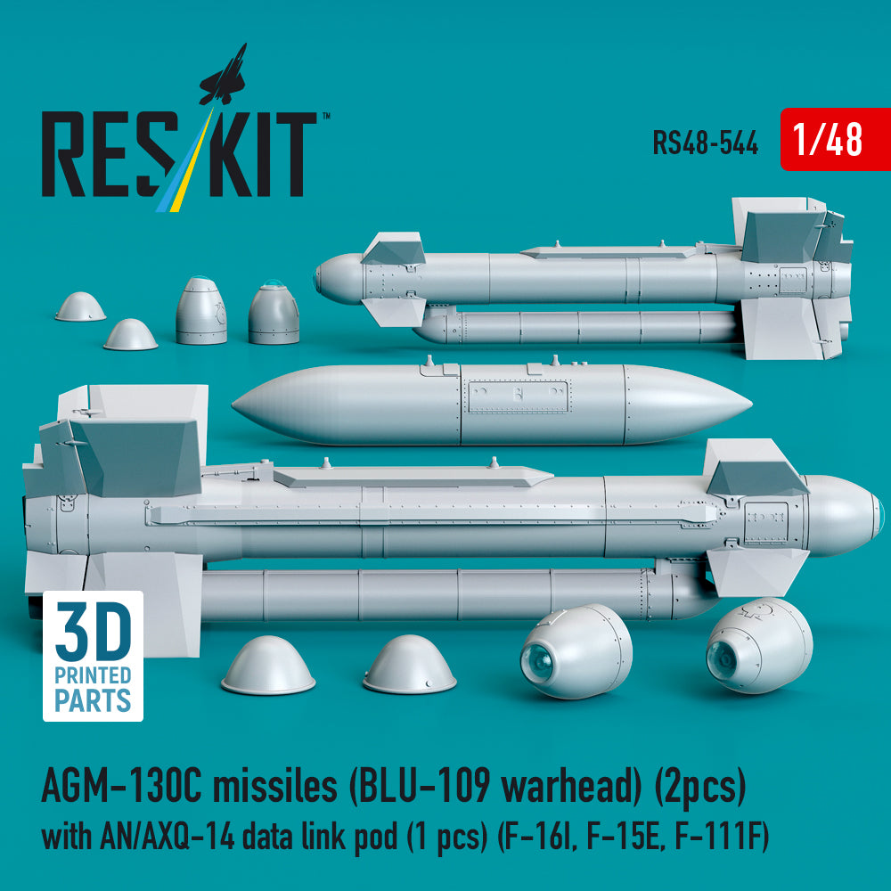ResKit RS48-0544 1:48 AGM-130C missiles